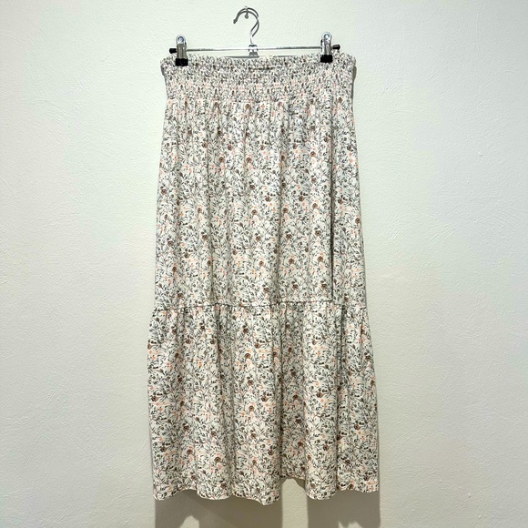 Nation LTD Smocked Waist Skirt - Picture 1 of 11